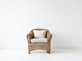 Sillones de ratán natural 82x78x82 cm - natural-beige - diseño clásico para exterior